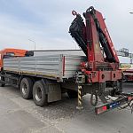 Грузовой автомобиль Камаз 65115 с КМУ и прицеп 589201 Арт: 3279/0059
