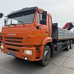 Грузовой автомобиль Камаз 65115 с КМУ и прицеп 589201 Арт: 3279/0059