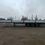 Полуприцеп бортовой открытый Grunwald АРТ: 1132